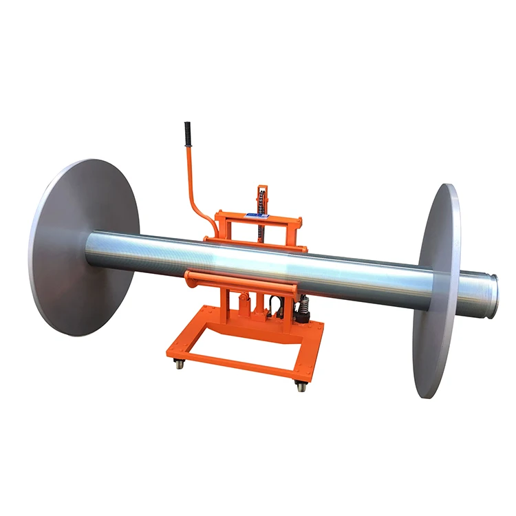 SUNTECH HBT-09I Loading and Unloading Warp Beam Trolley for Transporting Empty Beam