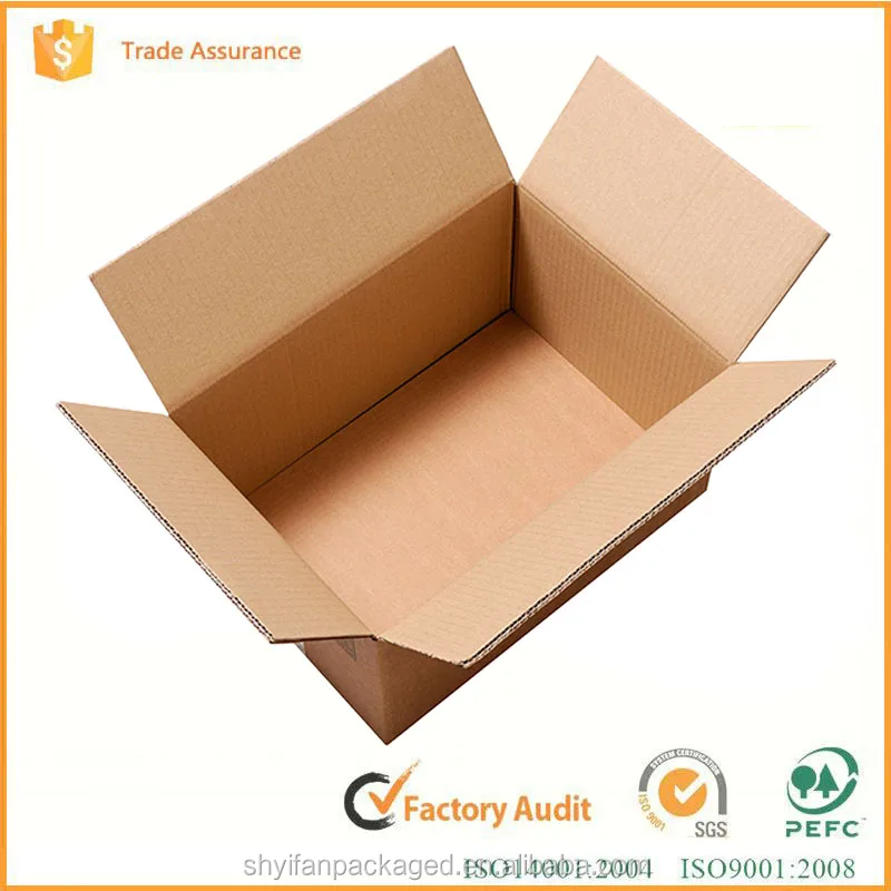 Пользовательские большой гофрированный пользовательские прочный картон перемещения упаковку