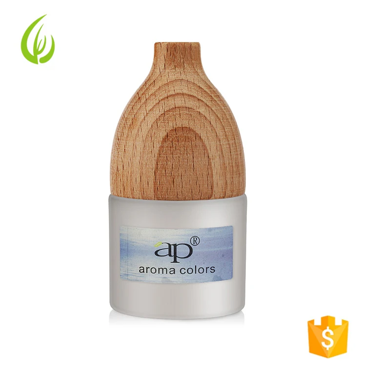 2022 NEW! Manufacturer aroma scented wood reed diffuser , OEM with logo car air freshener