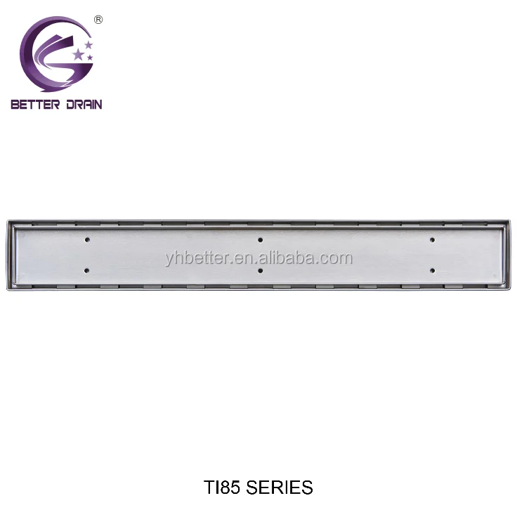 
Stainless steel drain tile insert linear floor drain bathroom shower drain 