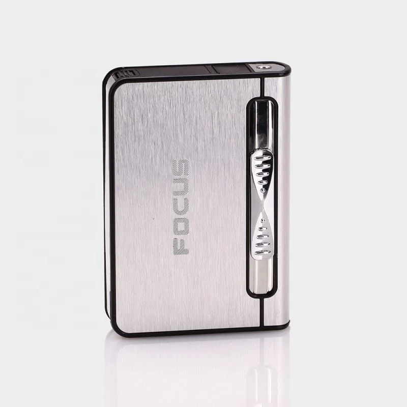 2019 New design Focus aluminium cigarette case display case for cigarette
