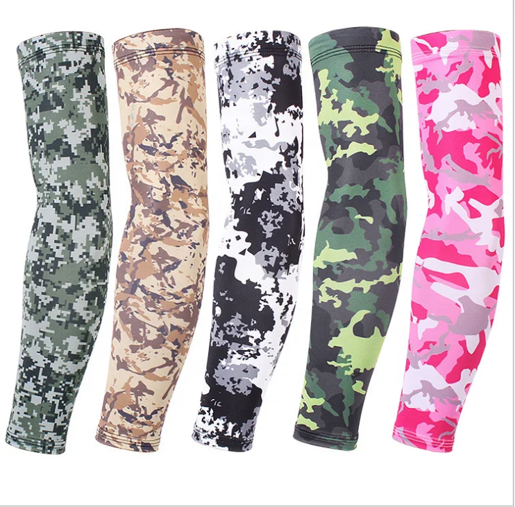 
Camo color Sun Protective UV cover fishing Arm Sleeve for sport outdoor 