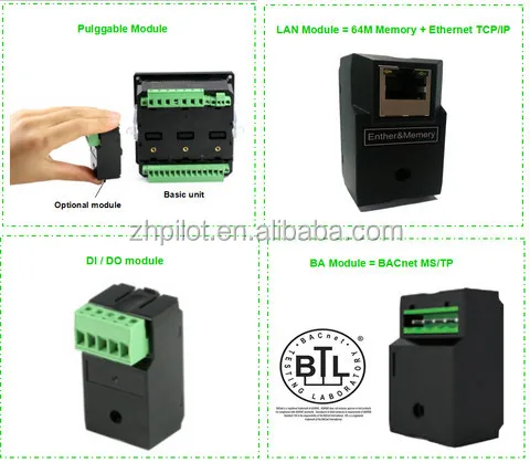 PILOT PMAC770 TCP IP Ethernet powermeter PILOT PMAC770 TCP IP Ethernet powermeter/ Suit for low/hight voltage