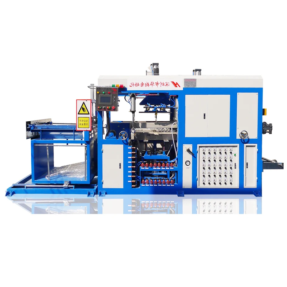 Automatic disposable toothbrush tray vacuum forming machine