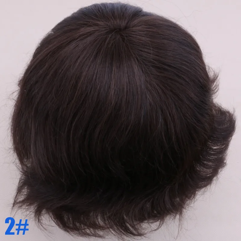 
Factory wholesale Indian human hair bleached knots men toupee topper blonde, toupees for black men waves, men hair pieces 