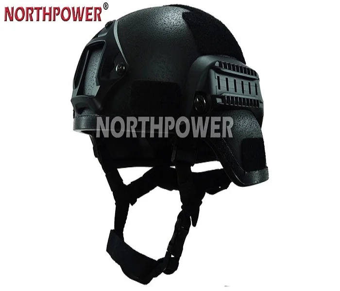 MICH 2000 Tactical Helmet With NVG Mount and Side Rail Wargame CS Tactical Helmet