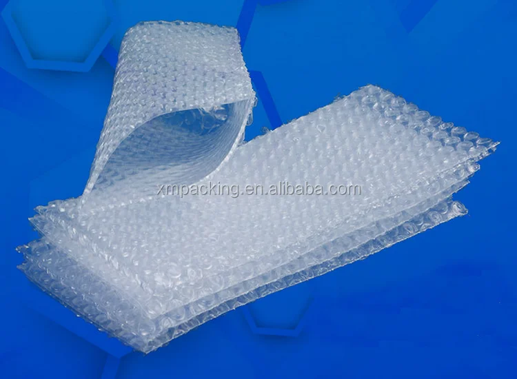 
Dongguan factory Transparent Bubble Air Film with Inflatable Bubble Bag 
