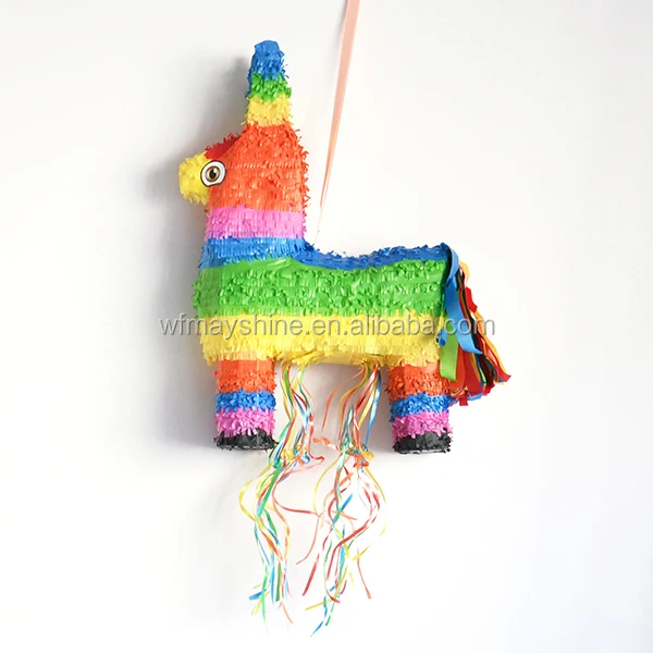 Supplies Rainbow Donkey Birthday Pinata