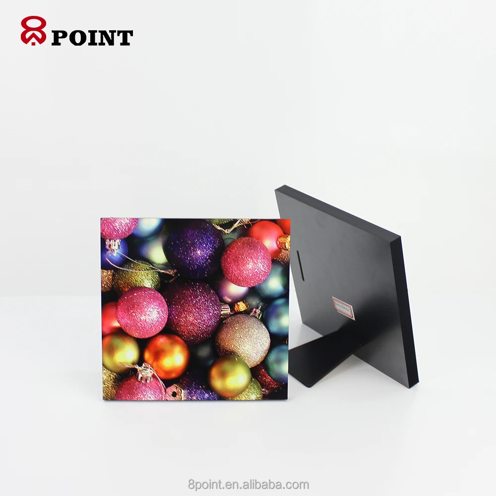 6 by 6 inches square blank mdf photo picture frame