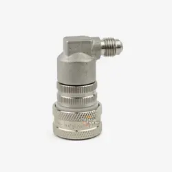 Stainless Ball Lock Disconnect 1/4 MFL (Grey/Gas)