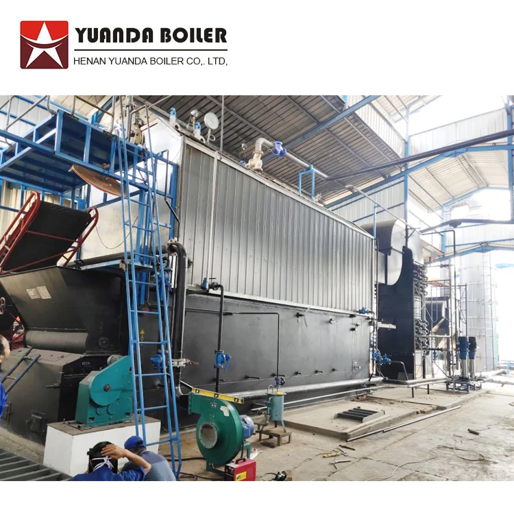 China Industrial Solid fuel wood pellet biomass steam boiler