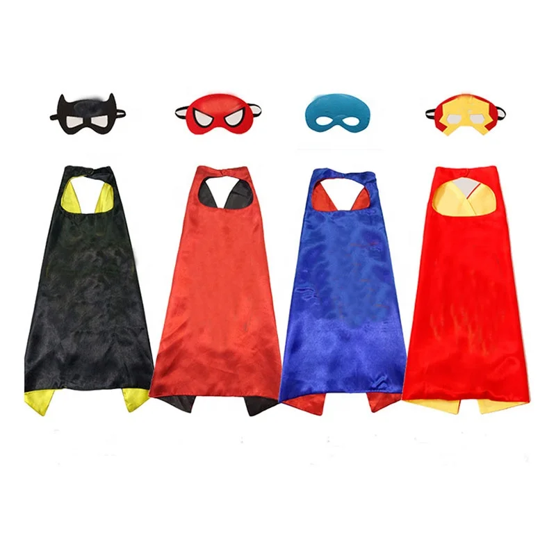 Party wholesale kids promotional super hero superhero costume cape children