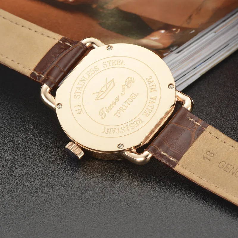 Auto date quartz oem movement wrist watch