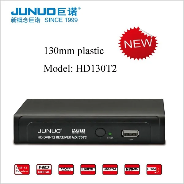 2016 Лучший ТЕЛЕВИЗИОННЫЙ Приемник HD DVB-T2 поддержка H.265 MPEG4 DVB-T2 Модулятор