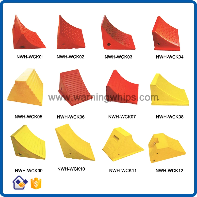 NWH-WCK06 High Quality Manufacturer Safety Traffic Wheel Chock