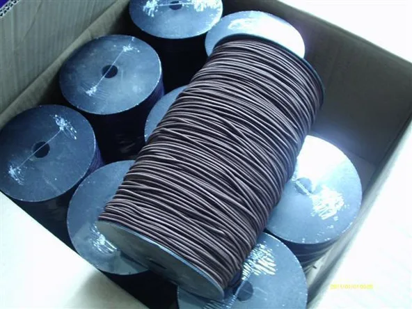 2mm round nylon braided elastic cord wholesale