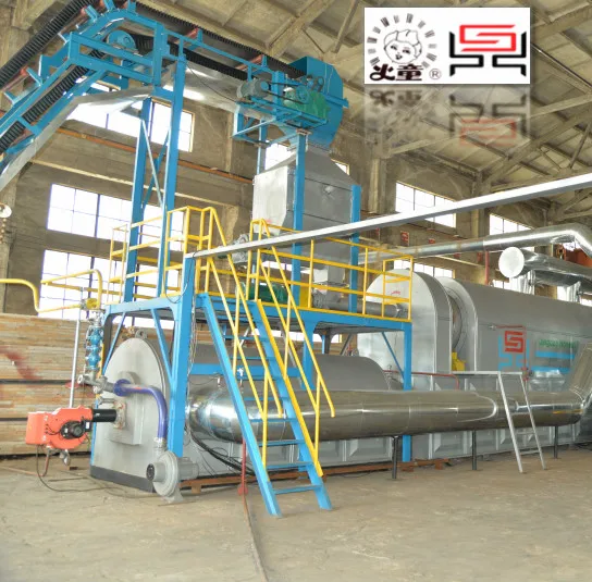 
Fully Continuous Tyre Plastic pyrolysis plant 