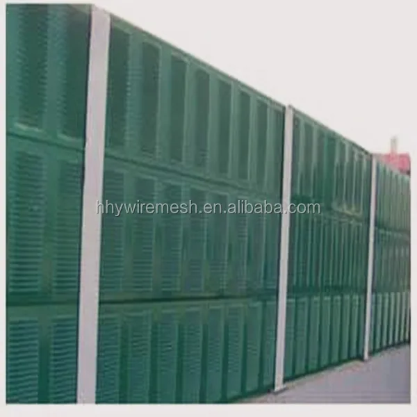 highway soundproof fence noise barrier sound barrier price