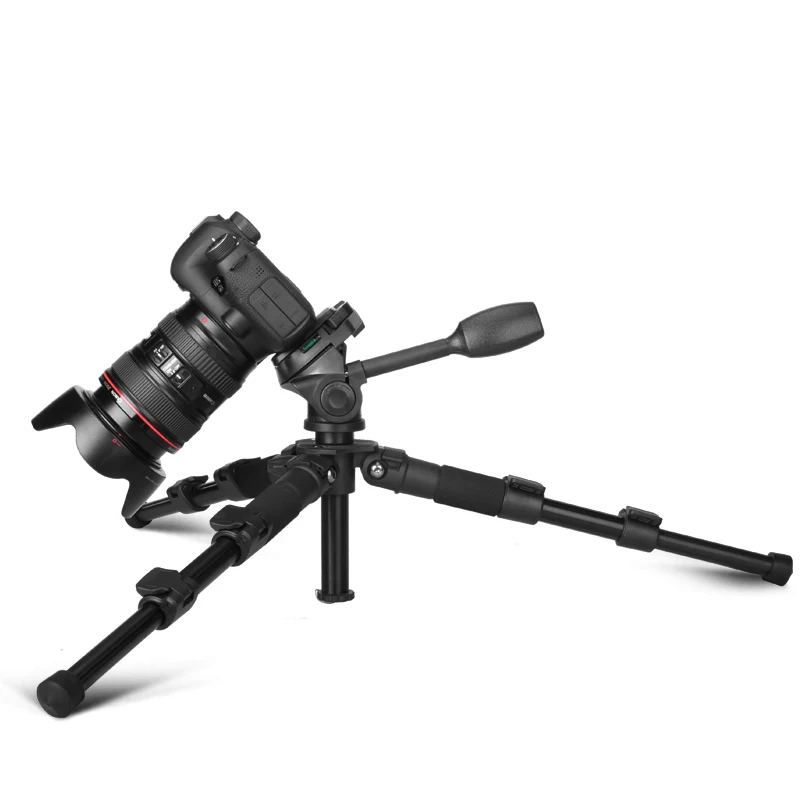 QZSD новый продукт Q166S Штатив для макросъемки с рукояткой из АБС для трубки из алюминиевого сплава и Защелкивающейся ножкой