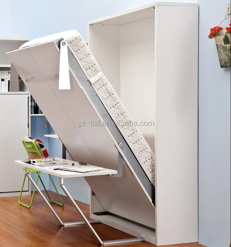 Оптовая Wall Bed комплект сложить таблица скрытая кровать настенные