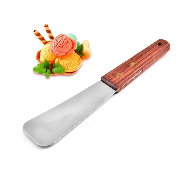 Stainless Steel Ice Cream Spade With Wood Handle SW-KG500