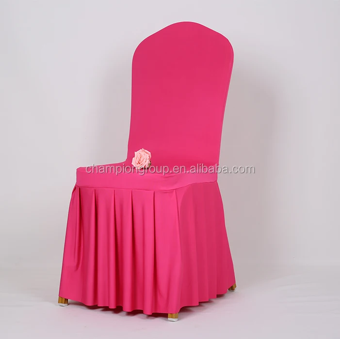 ruffled chair cover