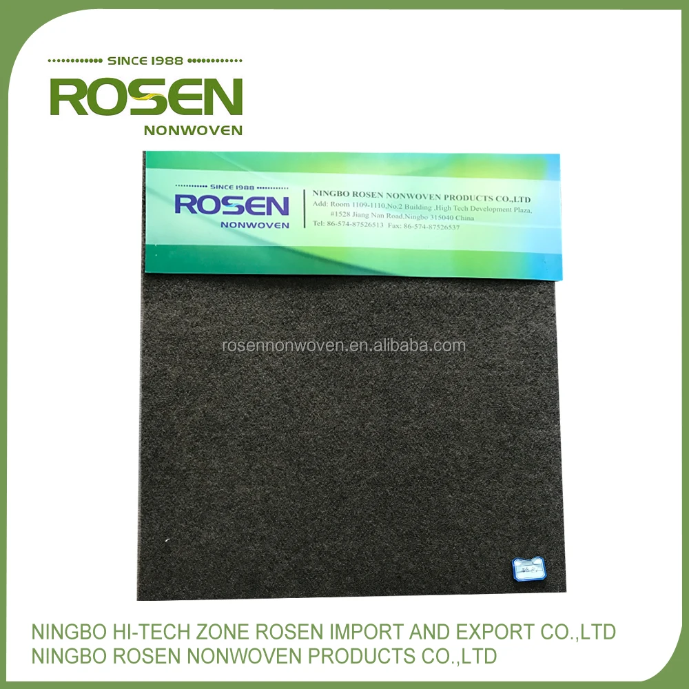 
RS NONWOVEN eco-friendly needle punch 100% polyester speaker felt 