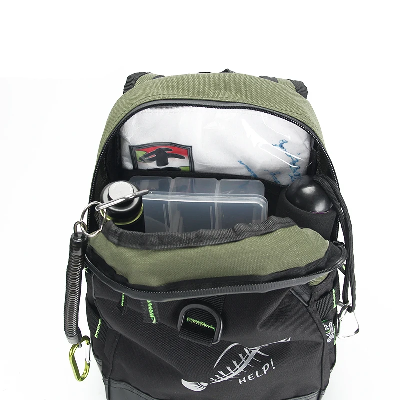 Wholesale fishing shoulder bag outdoor fishing tackle bag