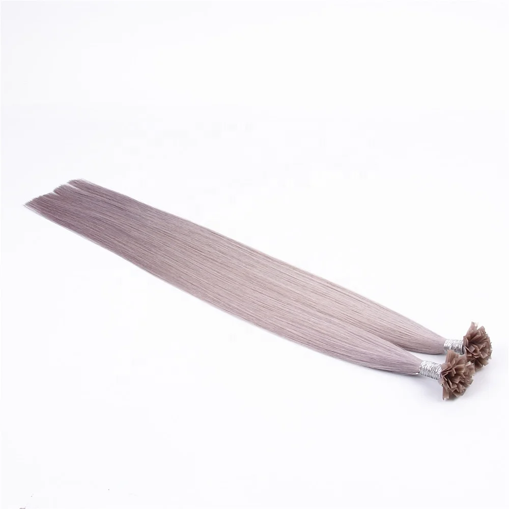 Remy Hair keratin capsule U Tip Machine Made Remy Pre-Bonded Hair Extension U Tip Hair Extension