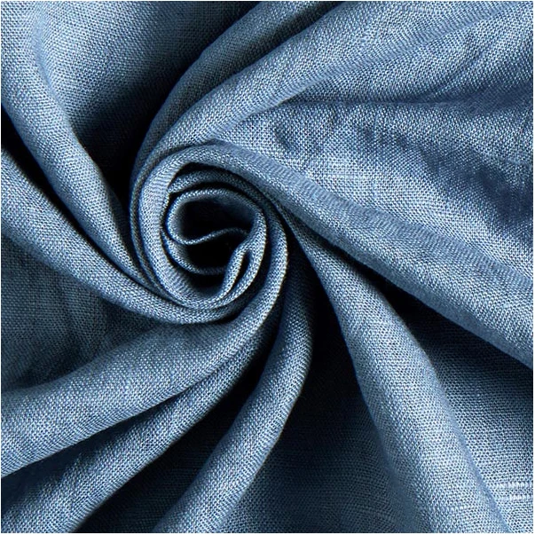 
Plain dyed woven linen fabric for shirting from China manufacturer 