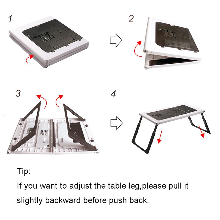Popular Laptop Holder Stand Foldable Laptop Table Stand Portable Laptop Adjustable Stand