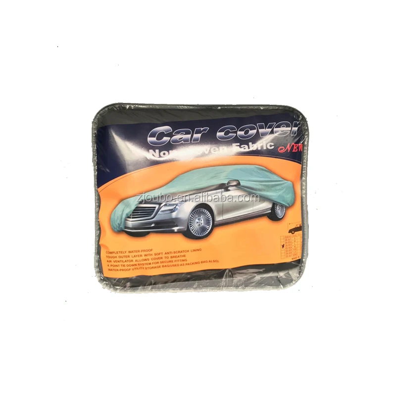 
Waterproof Automatic Blue Folding Car Cover Full Set Car Body Cover 