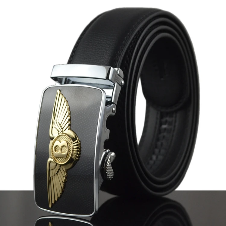 
Fashion buckles Ratchet Leather Belt 