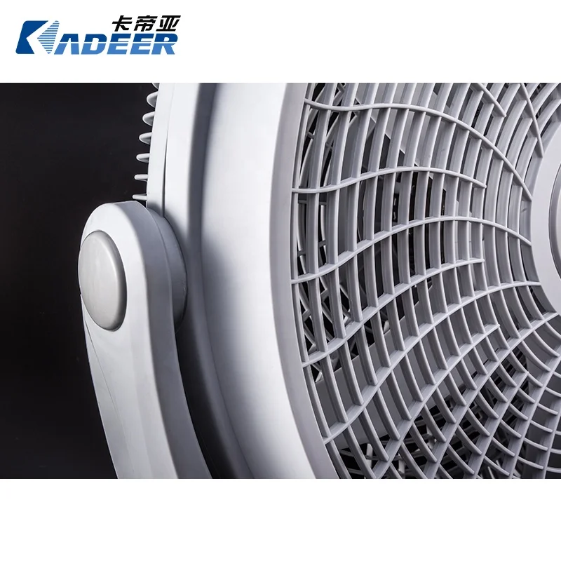 New Model Rotating Round Box Fan with Remote Control