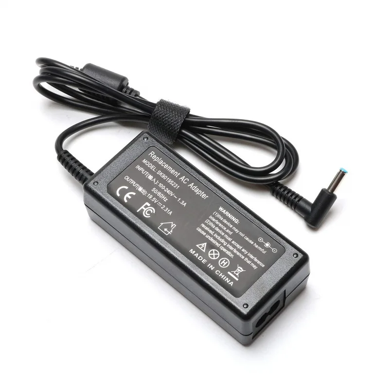 45W 19.5V 2.31A Power Supply Charger AC Adapter With Blue Tip For HP Pavilion
