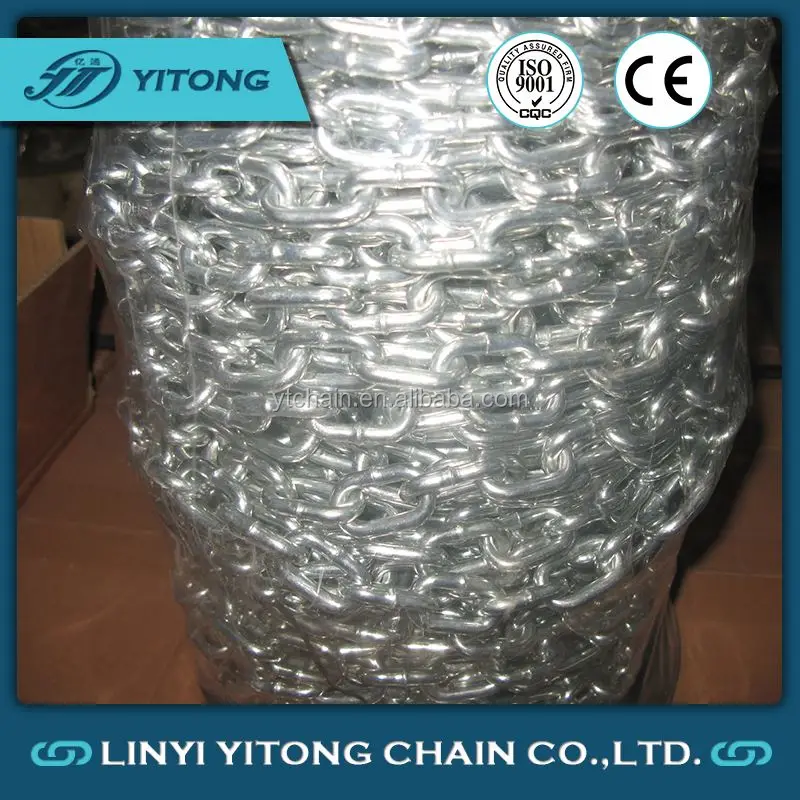 Din5685 Steel Galvanized Short Link Chain