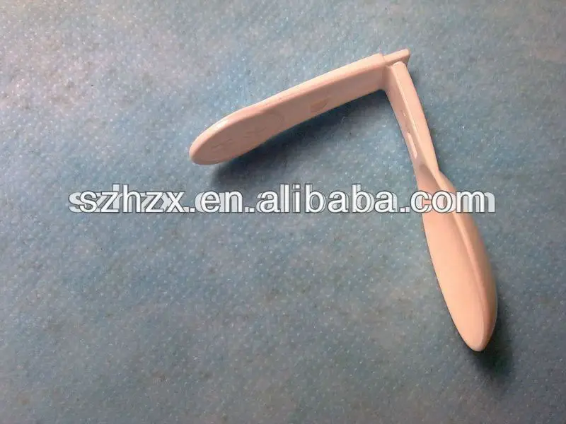 Disposable folding plastic fork and spoon spork