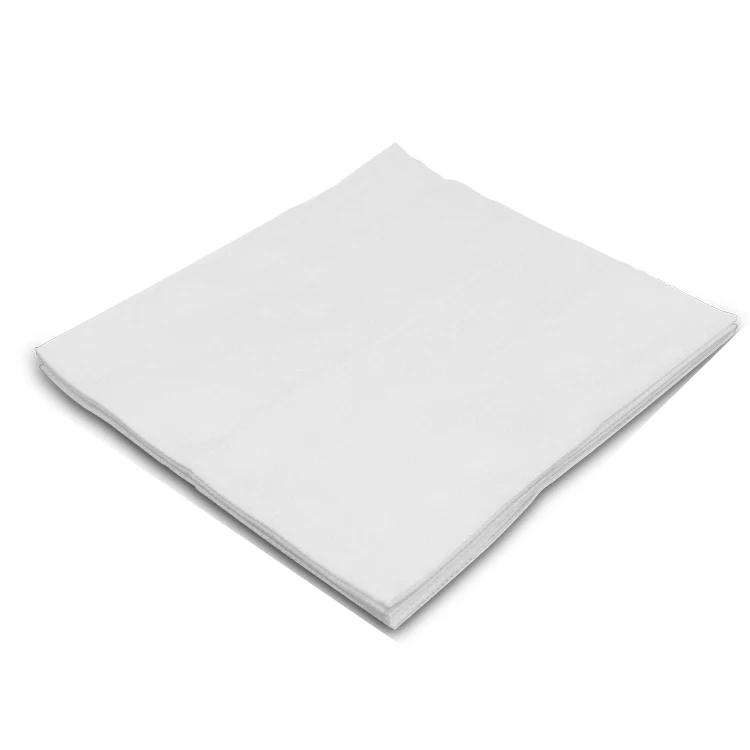 Customized 40 polyester 60 viscose fabric nonwoven fabric parallel spunlace for wet wipes