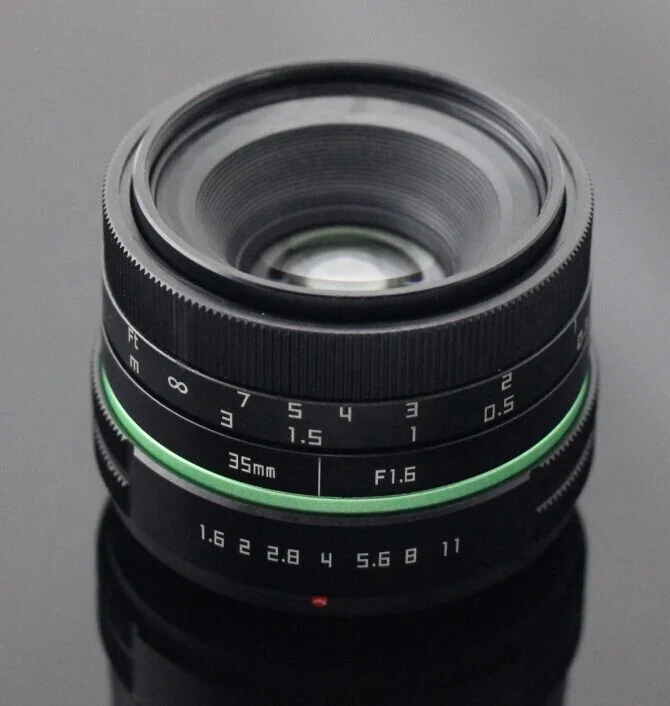 2022 New Competitive Price cctv lens 2021 new lens Fujian 35mm F1.6 C Mount APS C Lens