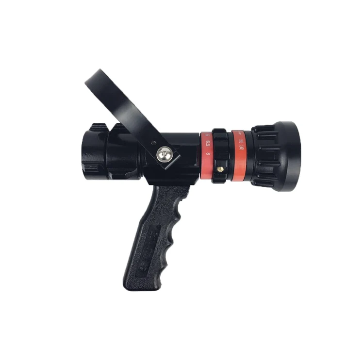 
Aluminum/Brass Spray Jet Water Gun American Type Fire Hose Nozzle 
