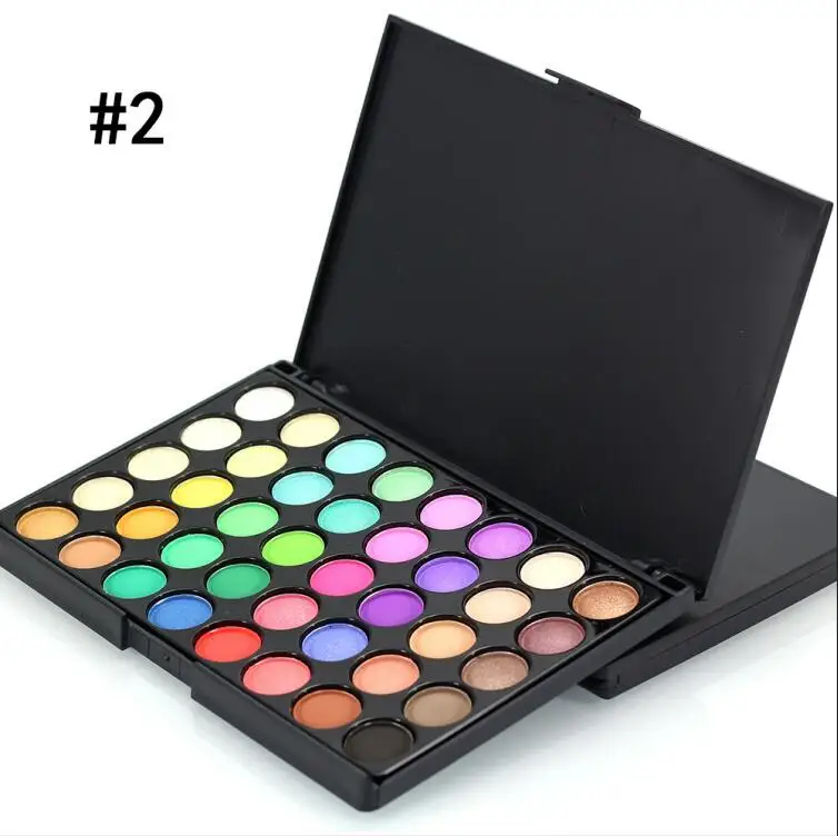 
Permanent makeup eyeshadow palette private label 40 colors bright eyeshadow 