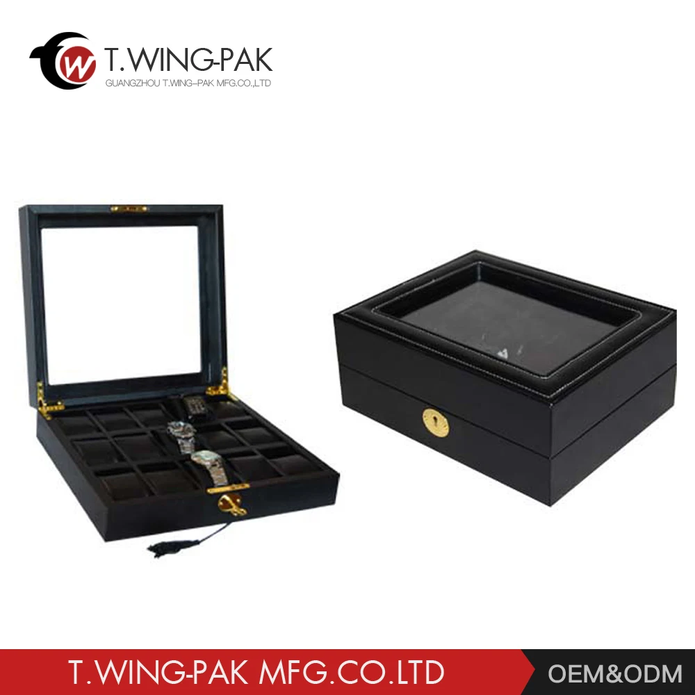 Роскошный Подарок односпальные Деревянные Часы Коробка Для хранения Для Мужчин С Подушки и Подушки