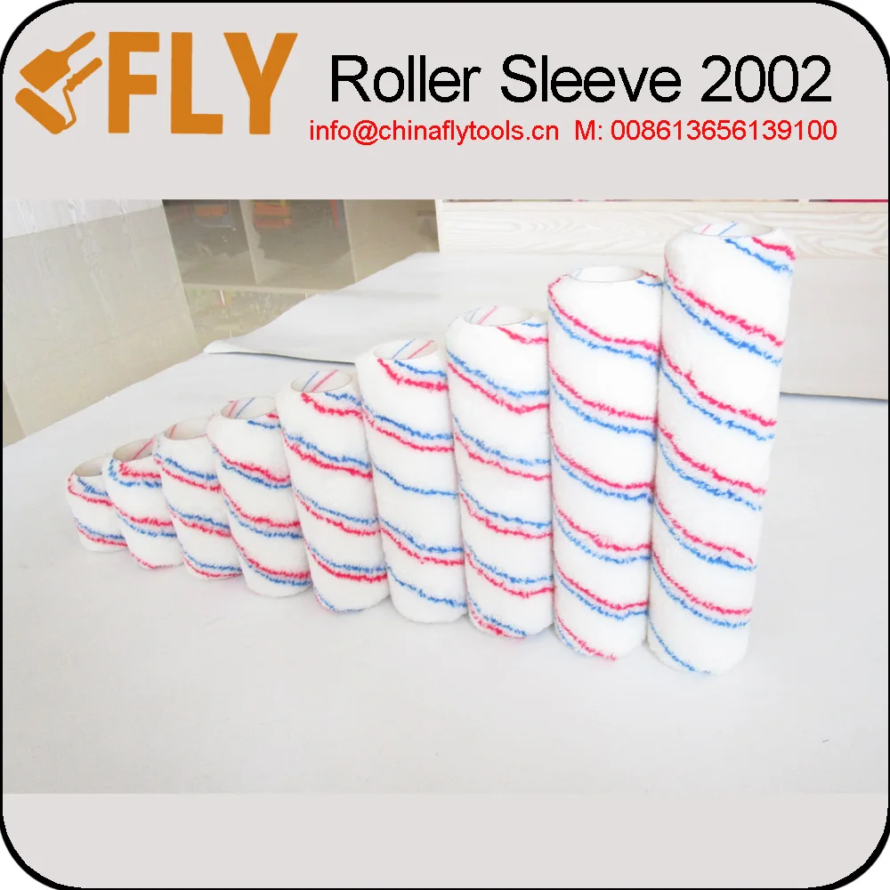 high quality double strip industrial paint roller brush cover