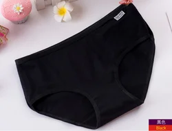 Полноцветное дышащее женское нижнее белье с эффектом талии и бедер, из чистого хлопка, с треугольниками для студенток и девушек