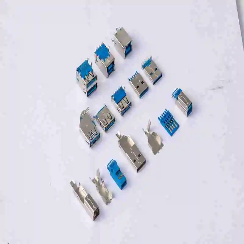 Free sample USB 3.0 Female Soldering Connector For PCB