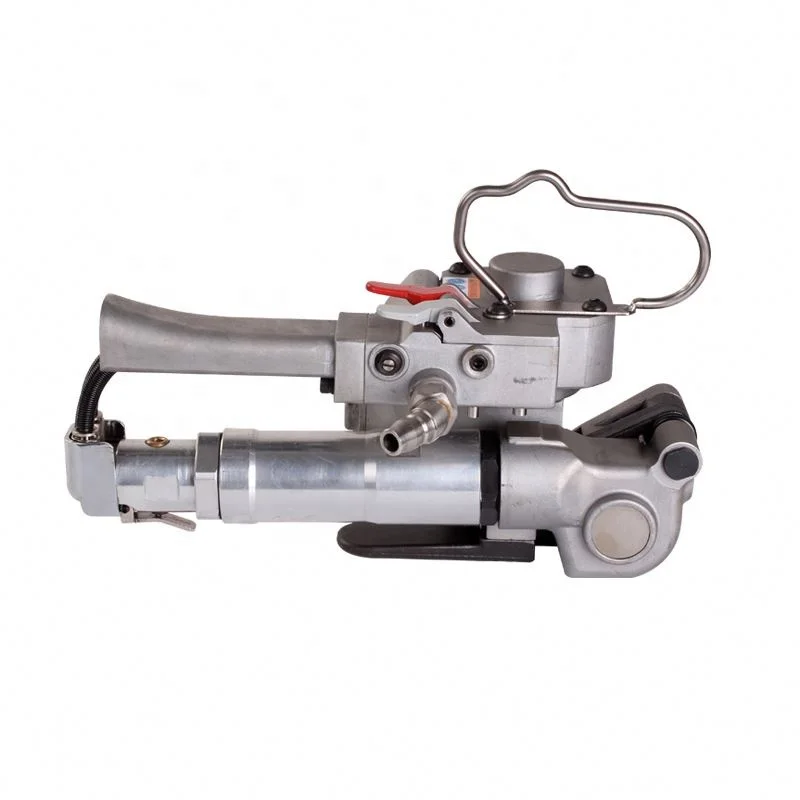 
xqd-25 handle PP/PET pneumatic plastic strapping tool load packer and banding machine 
