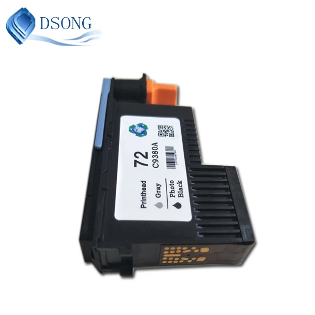 Dsong New Original Print head 72 with Ink cartridge Auto Reset Chip for HP 72 Printer