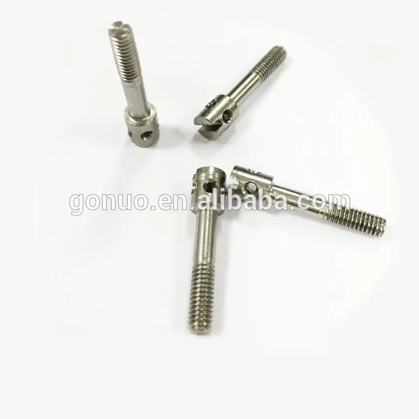 Custom M6 screw SS capstan screw seal screw for electric meter accessories