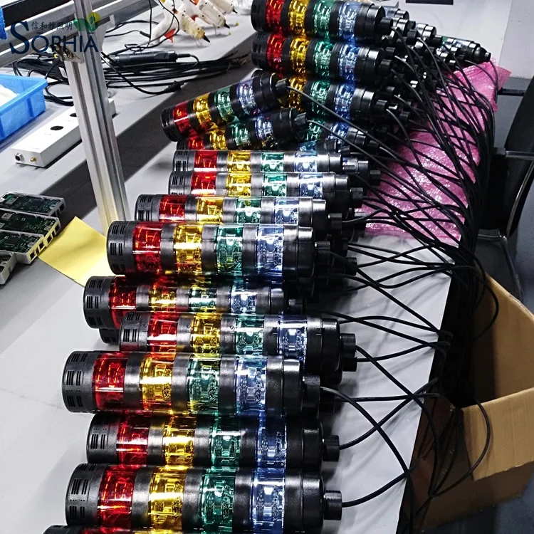 signal tower lights and Andon Light  system for manufacturing automation