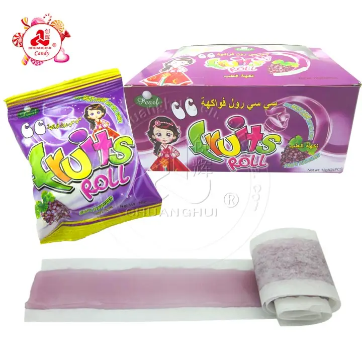 12g Fruity Roll Gummy Candy In Box